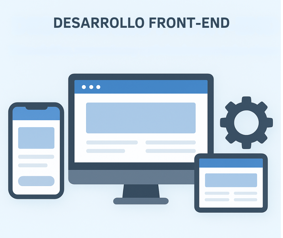 imagen simple de desarrollo front-end